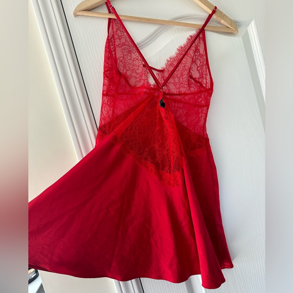 Victoria’s Secret Lace Plunge Slip - Picture 5 of 9